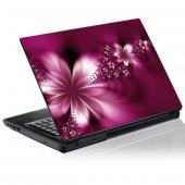 Laptop-Aufkleber Blume