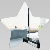 Miroir Acrylique Plexiglass Etoile 3