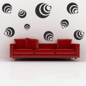 Moon Set Wall Stickers