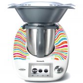 Naklejka Thermomix TM 5 - Kolorowe Kreski