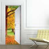 Nature Door Stickers