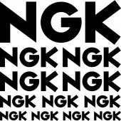 ngk Decal Stickers kit