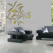 Olive Branch Wall Stickers