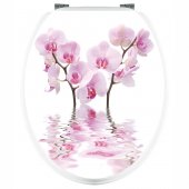 Orchid - Toilet Seat Decal Sticker