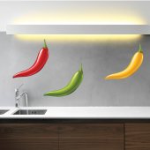 Peppers Set Wall Stickers