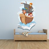 Pirate Ship Wall Stickers