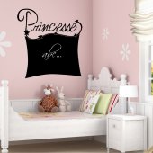 Princesse - Chalkboard / Blackboard Wall Stickers