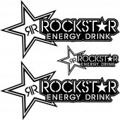 Rockstar Aufkleber-Set