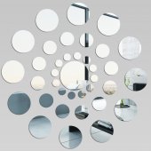 Round- Decorative Mirrors Acrylic