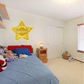 Sheriff Star Wall Stickers