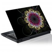 Sticker laptop exterior Floare Grafica