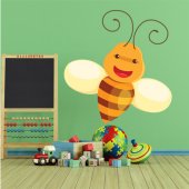 Autocollant Stickers enfant abeille