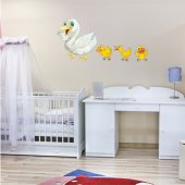 Autocollant Stickers enfant canard