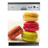 Stickers lave vaisselle macarons