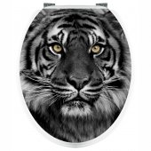 Tiger - Toilet Seat Decal Sticker