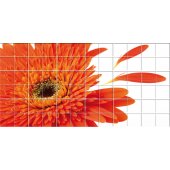 vinilo azulejos flor