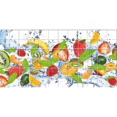 vinilo azulejos frutas