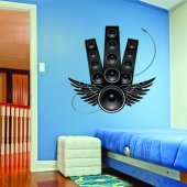 Vinilo decorativo altavoz