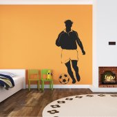 Vinilo decorativo futbolista