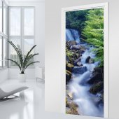 Waterfall Door Stickers