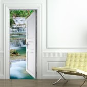 Waterfall Door Stickers