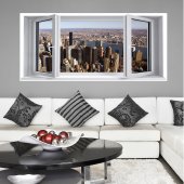 Window illusion Wall Stickers