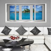 Window illusion Wall Stickers