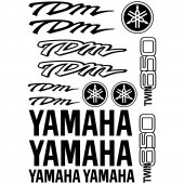 Yamaha TDM Twin 850 Decal Stickers kit