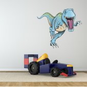 Adesivo Murale bambino dinosauro