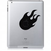 Adesivo per ipad 3 fiamma