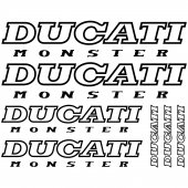 Autocolant Ducati Monster