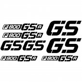 Bmw f 800gsa Decal Stickers kit