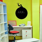 Bomb - Chalkboard / Blackboard Wall Stickers