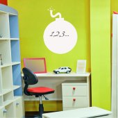 Bomb - Whiteboard Wall Stickers