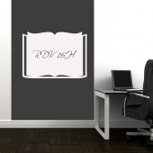 Book - Whiteboard Wall Stickers