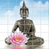 Buddha - Tiles Wall Stickers