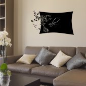 Butterfly Dream - Chalkboard / Blackboard Wall Stickers