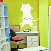 Cat - Whiteboard Wall Stickers