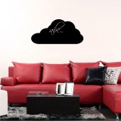 Cloud - Chalkboard / Blackboard Wall Stickers