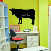 Cow - Chalkboard / Blackboard Wall Stickers