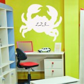 Crab - Whiteboard Wall Stickers