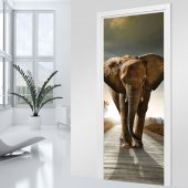 Elephant Door Stickers