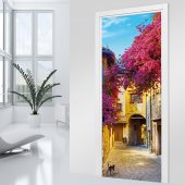 Floral Door Stickers