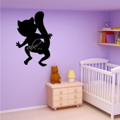 Fox - Chalkboard / Blackboard Wall Stickers