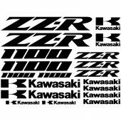 Kawasaki ZZ-R 1100 Aufkleber-Set