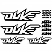 Ktm 690 duke Decal Stickers kit