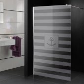 Marine - shower frosted sticker