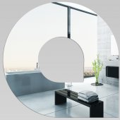 Miroir Acrylique Plexiglass Spirales Design 6