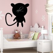 Monkey - Chalkboard / Blackboard Wall Stickers