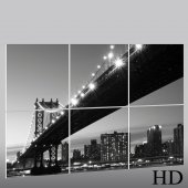 New York - Triptych Forex Print